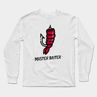 Master Baiter Funny Fishing Long Sleeve T-Shirt